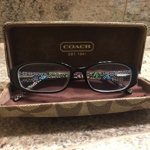 COACH Eye Glasses and Case